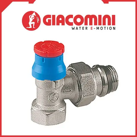 Кутовий термостатичний клапан GIACOMINI (R401Х035) 1'' — Photo 4