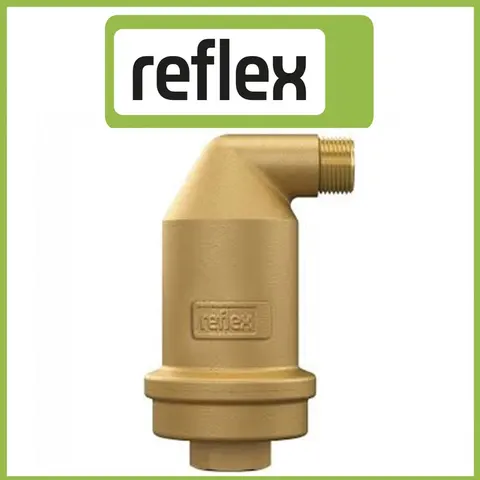 Автоматичний відвідник повітря (сепаратор) Reflex Exvoid T 1/2" (9250000) — Photo 5