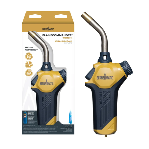 Газовий пальник Bernzomatic FlameCommander™ Torch (TS3700T) 1" — Photo 20