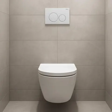 Кнопка для інсталяції "Geberit" Delta 20 біла (115.127.11.1) — Photo 3
