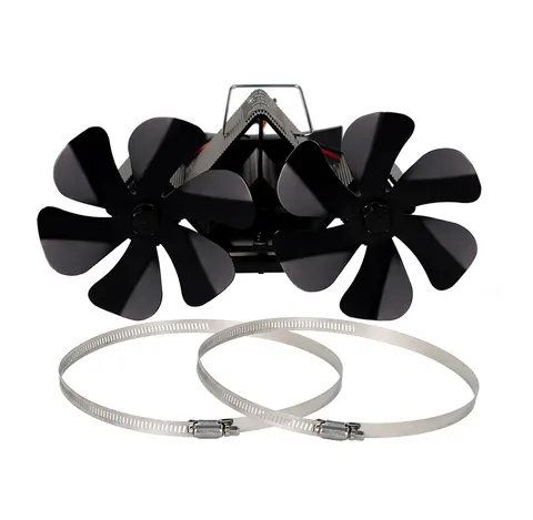 Вентилятор на теплову енергію Ecofan Canada DUO Plum (на трубу димоходу) — Photo 6