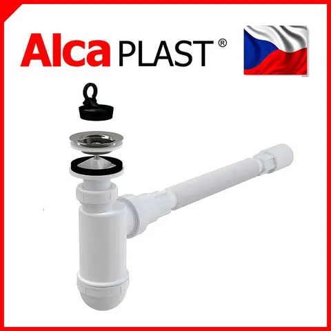 Сифон для раковини Alca Drain A41 Flexi (A41+A71) — Photo 3