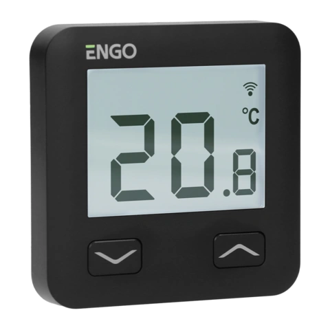 ENGO Кімнатний термостат з WIFI, 230В, чорний (E10-B) 932312901 — Photo 4