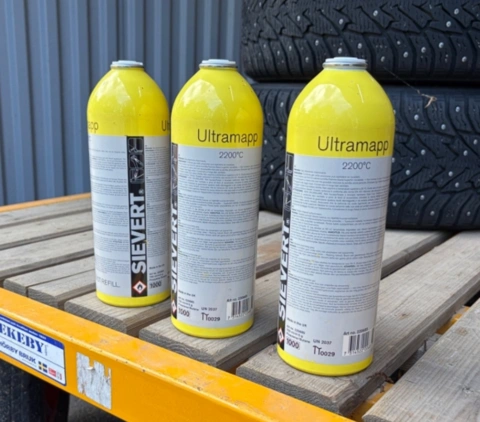 Газовий балон SIEVERT UltraMapp 750ml 7/16" (Rothenberger Mapp Gas) — Photo 7