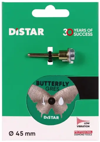 Коло алмазне відрізне по кераміці для гравера Distar 45x0,6x5,8F Butterfly (11133053027) — Photo 7