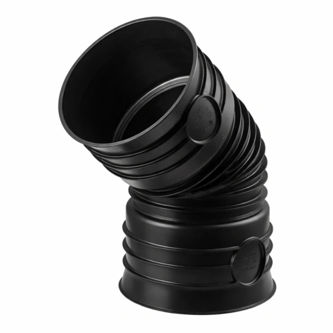 Коліно каналізаційне зовнішнє Magnaplast MAGNACOR MCB 200x45° (83120) — Photo 2