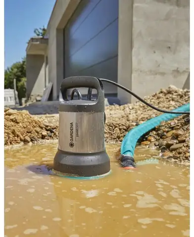 Дренажний насос для брудної води Gardena 25000 (09046-20) — Photo 9