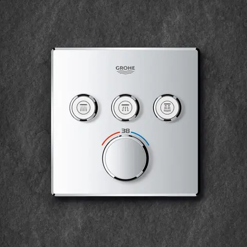 Термостат для вбудованого монтажу на 3 виходи Grohe Grohtherm SmartControl (29126000) — Photo 11