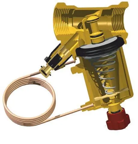 Регулятор перепаду тиску 1/2" TA Hydronics STAP 10-60 52 265-015 — Photo 6