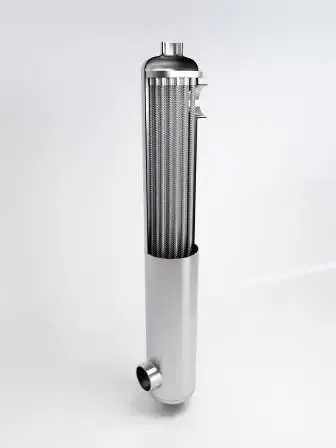 Hexonic Теплообмінник Secespol 73кВт, AISI 316L, трубчастий для басейну (B250.FF) — Photo 4