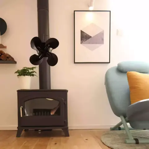 Вентилятор на теплову енергію Ecofan Canada Plum 4 (на трубу димоходу) магнітний — Photo 11