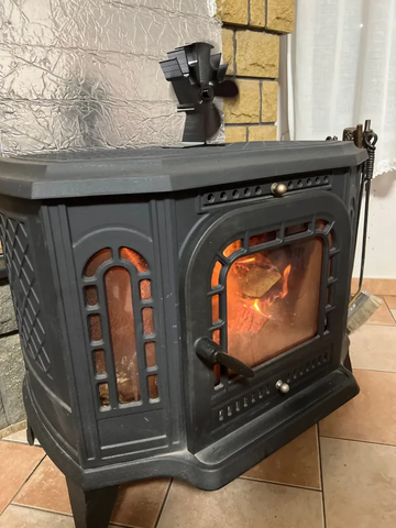 Вентилятор теплової енергії Ecofan Canada FLAME 4 — Photo 9