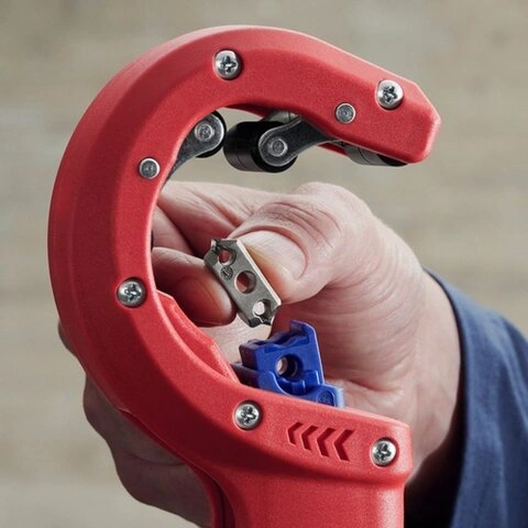 Труборіз для каналізаційних труб Ø32/40/50мм KNIPEX 90 23 01 BK — Photo 24