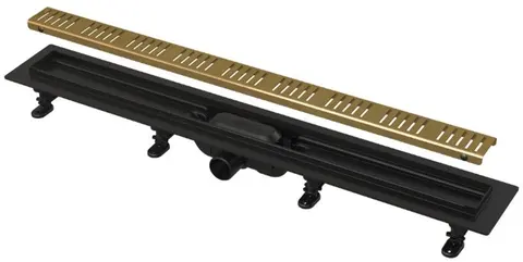 Душовий трап Alca Drain APZ10BLACK-850BRASS — Photo 4