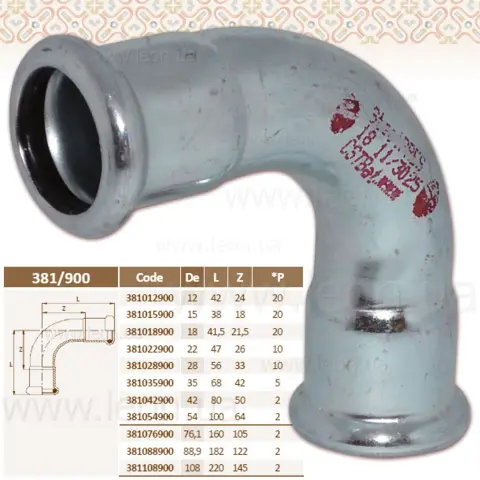 Кутник з оцинкованої сталі RM SteelPres 381/900 З/З — Photo 8