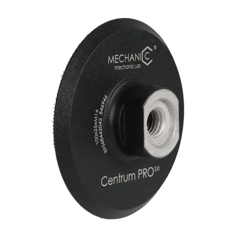 Утримувач алюмінієвий для полірувальних кіл Mechanic Centrum PRO 2.0 100*M14 (89568442042) — Photo 6