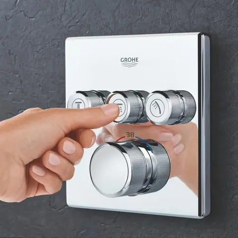 Термостат для вбудованого монтажу на 3 виходи Grohe Grohtherm SmartControl (29126000) — Photo 16
