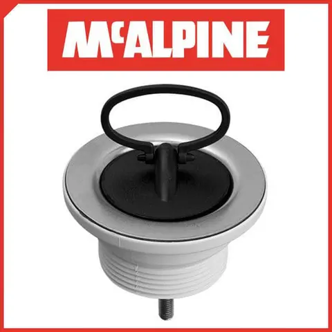 Злив (горло) для умивальника McAlpine HC15 6/4" Ø70мм — Photo 3