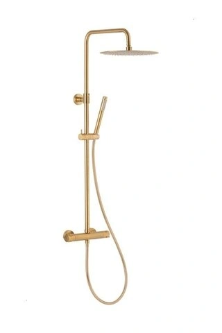 Душова система KFA ARMATURA MOZA PREMIUM GOLD із термостатичним змішувачем 5736-920-31 — Photo 6