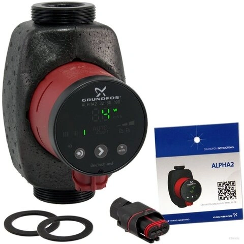 Насос циркуляційний Grundfos ALPHA2 32-60/180 — Photo 5