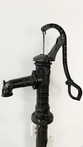 Насос ручний (помпа) Декор OMNIGENA ABISYNKA (чорний) 5/4" (32мм) — Photo 12
