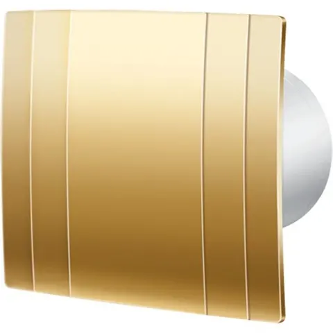 BLAUBERG Вентилятор (на підшипнику) Quatro Hi-tech 100 Золото (82м3/ч) (Blauberg Quatro Hi-tech 100 gold) — Photo 3