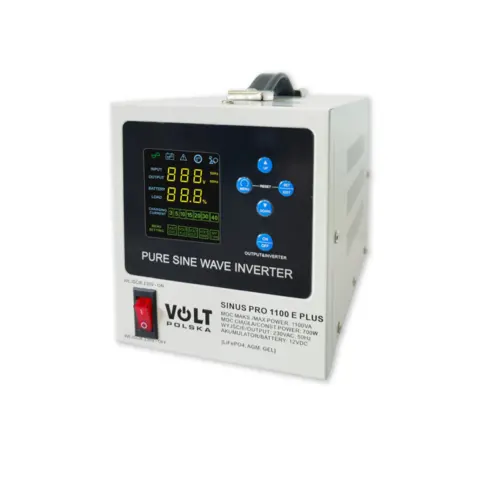 Перетворювач (інвертор) напруги VOLT Polska SINUS PRO 1100E PLUS (700W) (3SPM11012M) — Photo 2