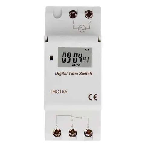 Таймер цифровий тижневий на DIN-рейку DTS 220V/16A (сухий контакт NC/COM/NO) — Photo 5