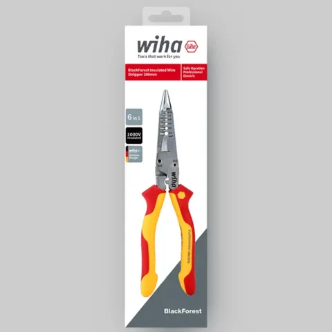 Багатофункціональні кліщі для електромонтажних робіт 6-в-1 WIHA (47199) VDE 1000V — Photo 18