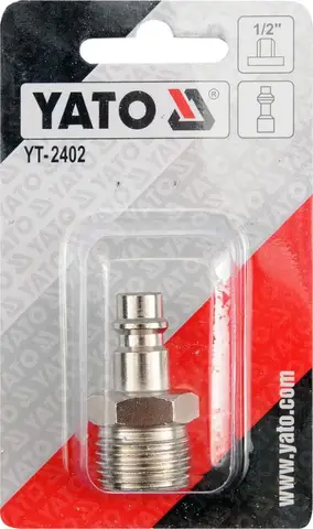 Швидке з'єднання-наконечник YATO (YT-2402) 1/2" — Photo 1