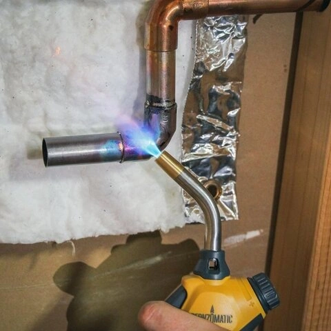 Газовий пальник Bernzomatic FlameCommander™ Torch (TS3700T) 1" — Photo 31