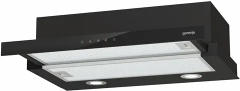 Витяжка кухонна Gorenje телескопічна 60см, 350м3/г, чорна (TH64E3BG) — Photo 8
