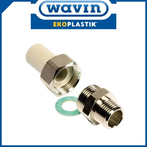 Розбірне з'єднання Ekoplastik 32х1" нар. — Photo 3
