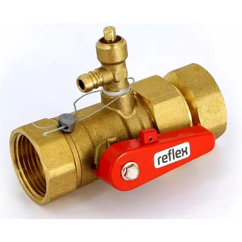 Запірний кран зі зливом Reflex SU 1" 7613100 — Photo 2