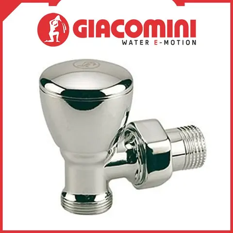 Кран сушки для рушників кутовий GIACOMINI (T25CX003) 1/2'' ХРОМ — Photo 4