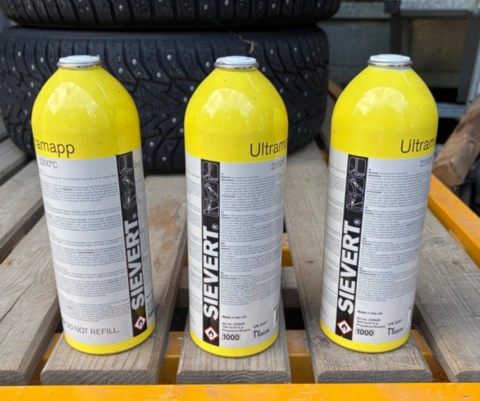 Газовий балон SIEVERT UltraMapp 750ml 7/16" (Rothenberger Mapp Gas) — Photo 8