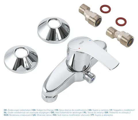 Змішувач одноважільний для душу Grohe Eurosmart (33555002) — Photo 5
