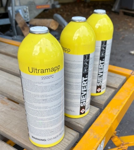 Газовий балон SIEVERT UltraMapp 750ml 7/16" (Rothenberger Mapp Gas) — Photo 9