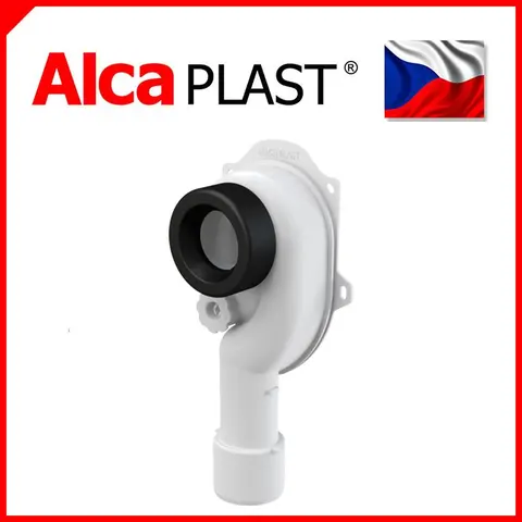 Cифон для пісуару вертикальний Alca Drain A45C — Photo 5
