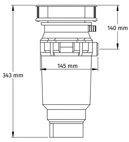 Подрібнювач харчових відходів McAlpine WDU-1ASEU — Photo 7