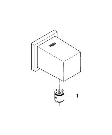 Шлангове підключення Grohe Euphoria Cube 27704000 — Photo 5