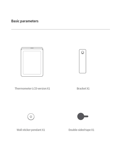 Термометр гігрометр Xiaomi Youpin MMC LCD — Photo 17