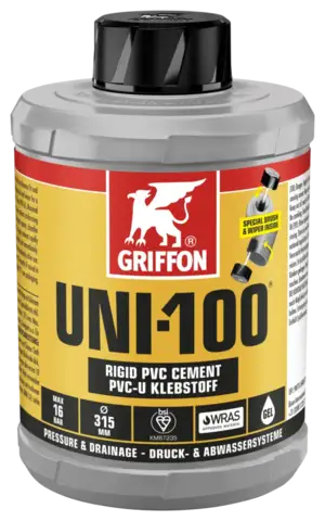 Клей для труб ПВХ Griffon UNI-100 — Photo 5