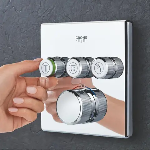 Термостат для вбудованого монтажу на 3 виходи Grohe Grohtherm SmartControl (29126000) — Photo 17