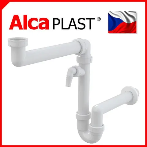 Сифон Alca Drain A872P для умивальника, що економить простір — Photo 5