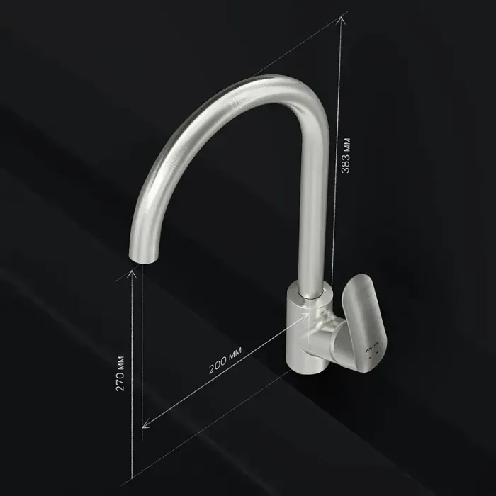 Змішувач для кухні АМ.РМ Like F80E07111 — Photo 5