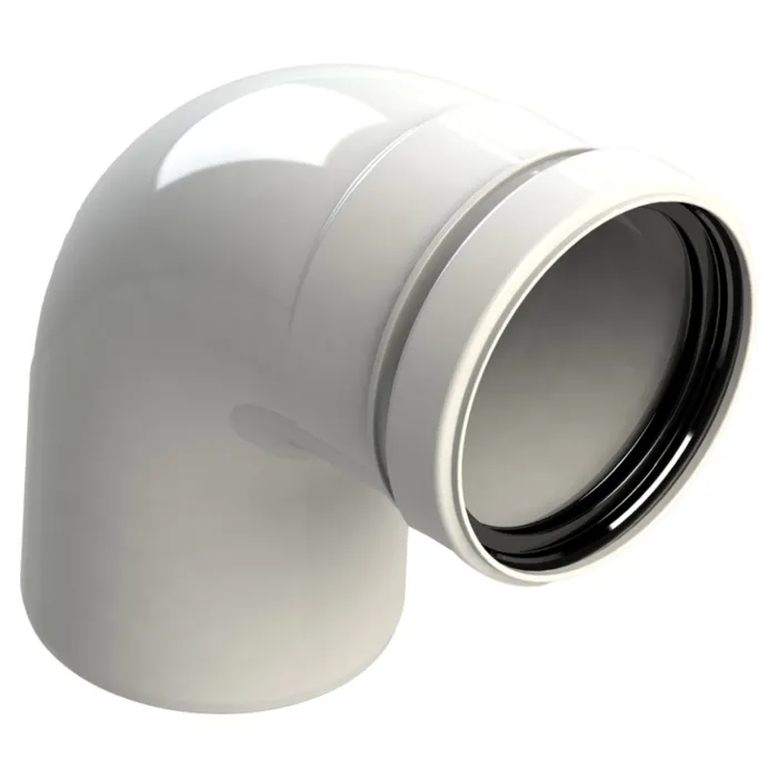 Elektromet Коаксіальне коліно конденсаційного котла 80 x 90° (BOB.011.000375.21990A)