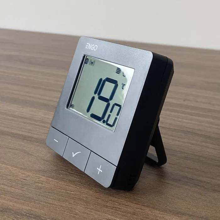 ENGO Кімнатний термостат з WIFI, радіо, 2AA, чорний (E20i-B) 932312647 — Photo 2