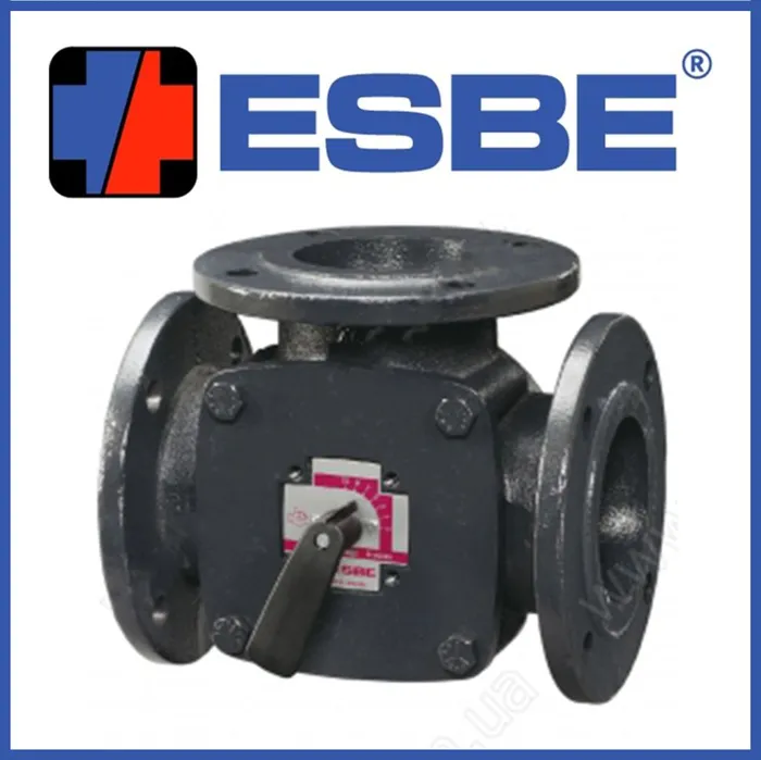 Фланцевий триходовий клапан ESBE SB 115S DN 65 F (арт. 11100800) — Photo 1