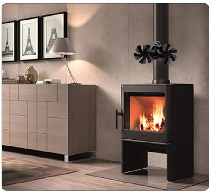 Вентилятор на теплову енергію Ecofan Canada DUO Plum (на трубу димоходу) — Photo 4